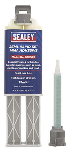 Sealey MMA Adhesive, Rapid Set 25ml - SCS500