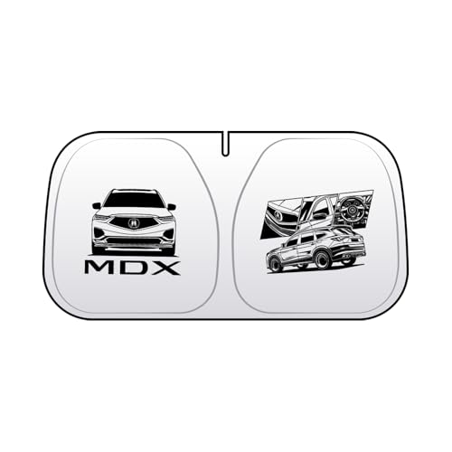 Windshield Sun Shade for Acura MDX Accessories Foldable Front Window Sun Visor Cover Blocks UV Rays...