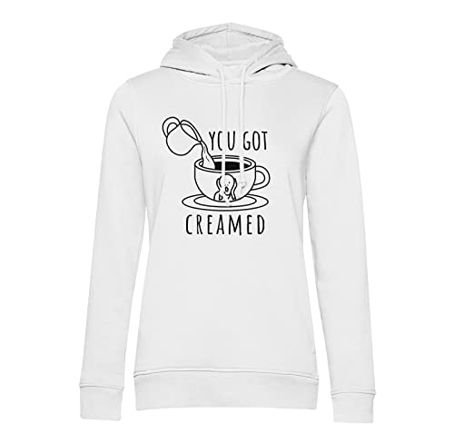 Sweat à capuche You Got Creamed idéal pour vos pauses café cocooning