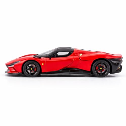 Image of 1:24 Scale Ferrari Daytona SP3 Die Cast Metal Car Model with Openable Doors & Hood, Detailed Interior, Pull Back Action Toy Car for Kids & Collectors, Display Model