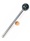 SBDs Pin, Tensile - 3/8' Diameter | 3 1/4' Locking Space | Universal Weight Stack Replacement PIN - Detent PINS w/Round Black KNOB - Chrome Plated Steel Shaft