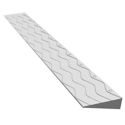 Rampilla Plástica Umbral 100x22x10 cm Gris miniatura 1