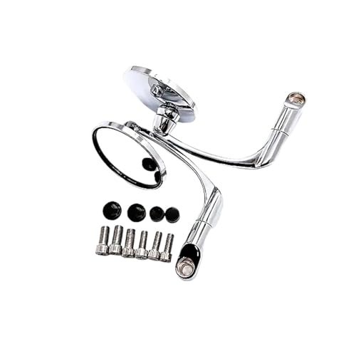 Retrovisores laterales universales con roscas de 8mm y 10mm antivibración para motos 6