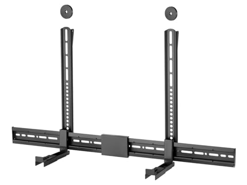 Monoprice Heavy Duty Universal Sound Bar Mount Bracket Above or Under TV