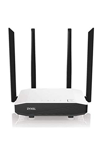 AC1200 Dual-Band Wireless MU-MIMO Gigabit Router. 802.11ac Wave 2-Technologie, breitere Abdeckung mit Vier Antennen [NBG6615]