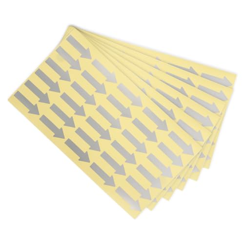 PATIKIL Étiquette Autocollante Flèche Petite 1,2 X 0,5