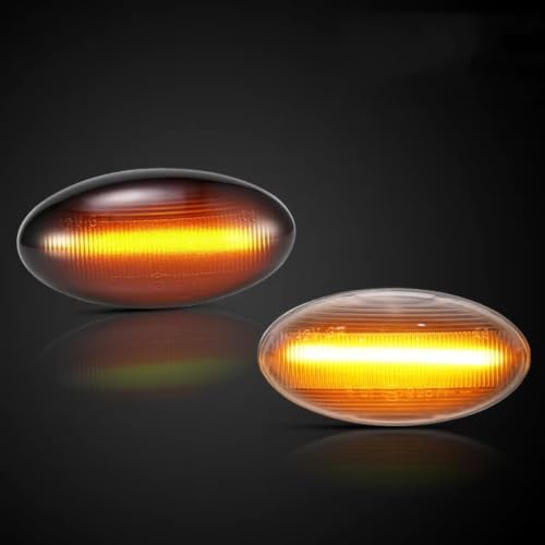 Intermitentes laterales dinámicos Peugeot intermitentes LED sin error para 206 307 7