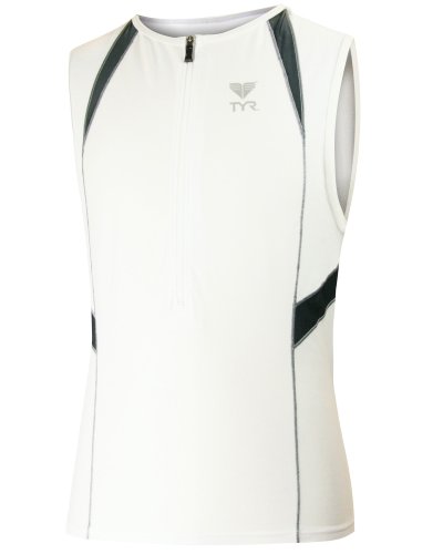 TYR Multisport Splice Singlet Hombre para entrenamientos de triatlón y running en verano