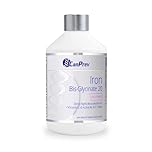 CanPrev Iron Bis-Glycinate 20mg Liquid Supplement 500ml, 100 Servings, Supports Daily Iron Intake for Women, Includes Vitamin C, B6, B12 & Folate, Easy to Digest, Gentle on Stomach, Gluten & Soy-Free
