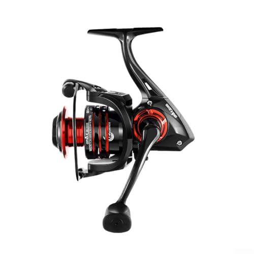 Hasaller Carrete de pesca grueso, resistente al desgaste y suave, carrete de pesca de metal, carrete de caña de pescar (DC2000), H3897P915B80E1H9S8V24