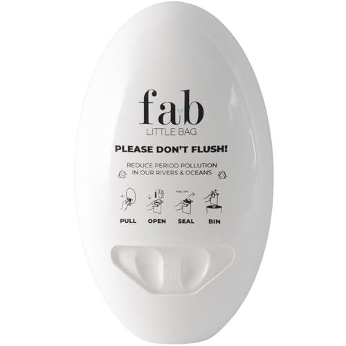 Fab Little Bag Feminine Hygiene Disposable Bags Holder for Tampons and Sanitary Pads, Feminine Care Products Dispenser