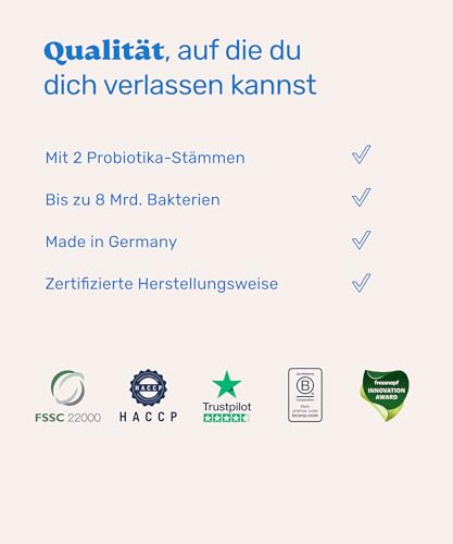 mammaly Probiotika & Präbiotika & Postbiotika Pulver für Deinen Hund - Kann bei Darmsanierung, Darmflora Aufbau, Magen- & Darmkur, Magenschutz unterstützen - 90g Pulver für Hunde, reicht 36-72 Tage – Bild 6