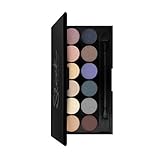 Sleek MakeUp -Ultra-Pigmented and Long-lasting i-Divine 12 Colors Mineral Eyeshadow Palette - Storm