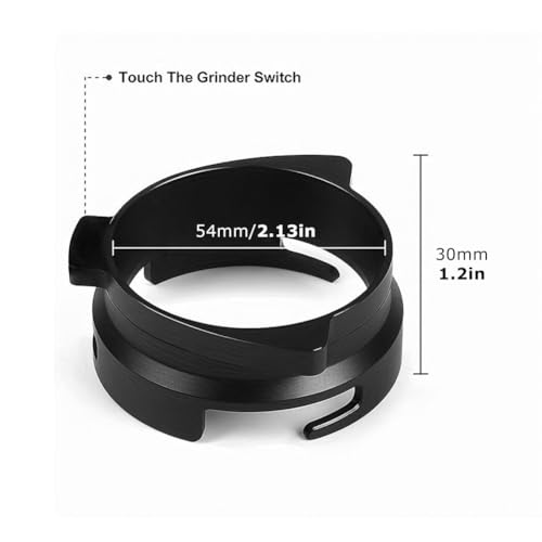 Tharvolex 54mm Coffee Dosing Funnel - Essential Espresso Accessory for Sage Breville Portafilter - Image 2
