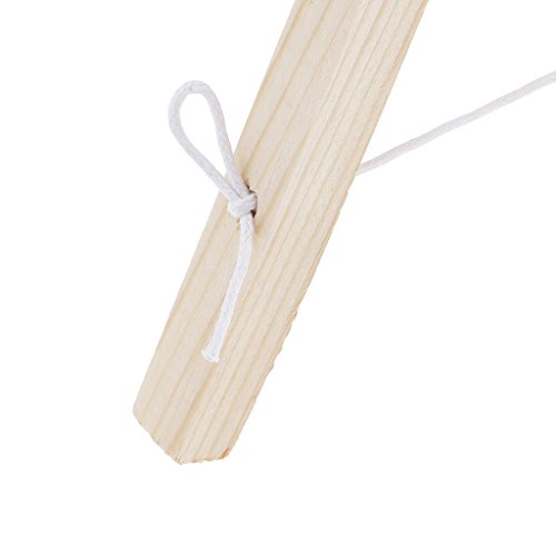 Serenable 3 Pc Dobrável Tripé De Madeira De Pinho Cavalete Art Picture Foto