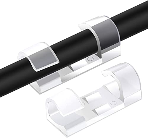 Selbstklebende Kabelclips 10 Stück - Kabelhalter Ohne Bohren