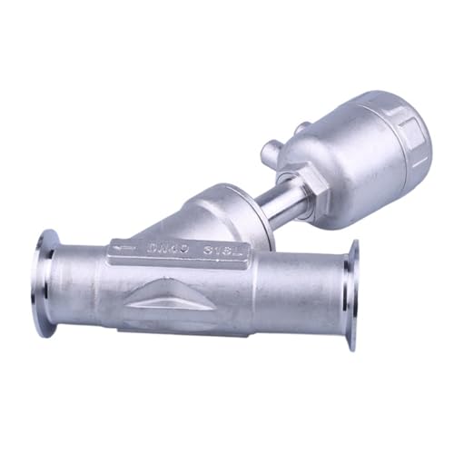 Vanne d'angle pneumatique 304 étanche à 16 bars avec joint PTFE - 3