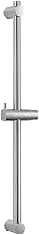 OFFO Shower Slide Bar 28 in Adjustable Installation Distance 19-27 in with 360° Adjustable Handheld Shower Head Holder for Bathroom, Screw Wall Mounted, Chrome Finish