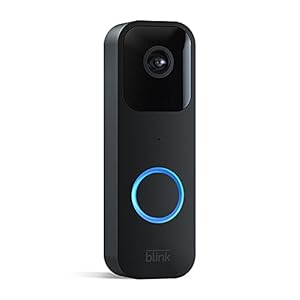 Blink Video Doorbell | Two-way audio, HD video, motion and chime app alerts, easy setup, weather resistant and Alexa…