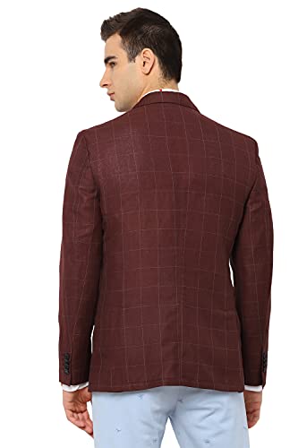 Image of Simon Carter Men's Notch Lapel Slim Blazer