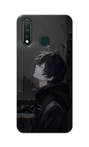 Image of PRINTFIDAA Plastic Printed Hard Back Cover Case For Vivo Y19 | Vivo U3 Back Cover (Famous Anime Cartoon Character) -112, Multi