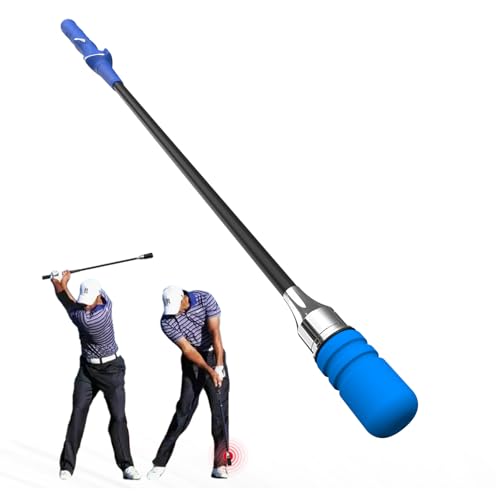 Rocalt Golf Swing Trainer, Right-Handed Click Stick Grip Trainer | Practice & Pre-Round Warm-Up Golf Training Aid for Inertia & Swing Tempo Practice, Helps Improve Flexibility & Maintain Balance
