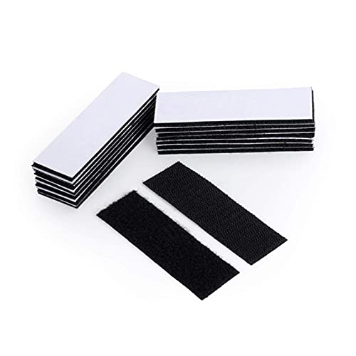 20 STÜCKE doppelseitiges Haftklebeband Klettband für Wand, Boden, Tür, Kunststoff, Glas, Metall Cover