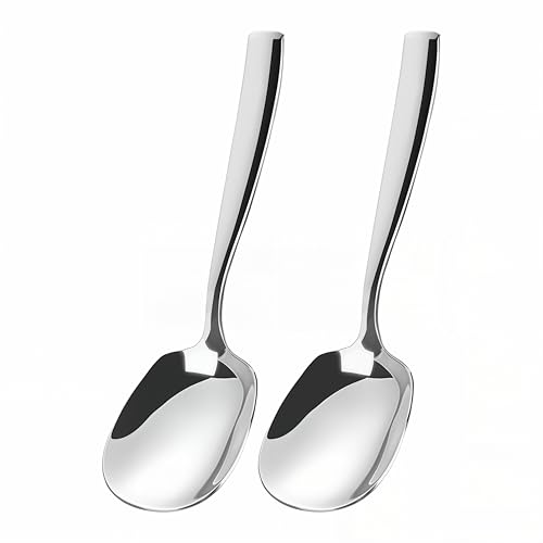 Cuillères de service en acier inoxydable 316L 24,1 cm - 2