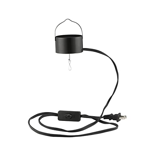 Hanging Display Motor Electric Powered Wind Spinner Plug in Motor Socket Operated Revolving Motor for Wind Chime Sun Catcher Hanging Baby Crib Mobile Home Ornaments