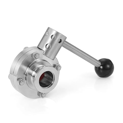 Vanne papillon KF25 en acier inoxydable 304 pour plomberie sous vide - 5