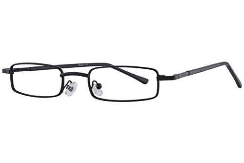 Image of Unisex Rectangular Metal Full Frame Power Reading Glasses