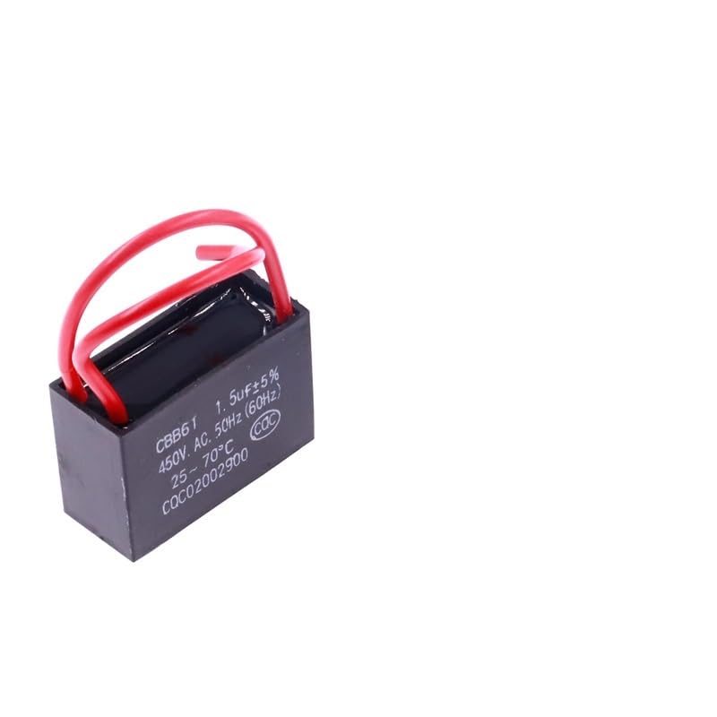 CBB61 Soffitto Ventilatore Condensatore,2Pz 12uF 450V AC50/60HZ - Foto 5