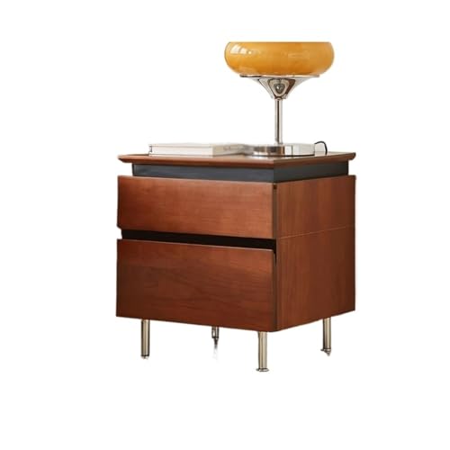 GENHAOSAN Mesita De Noche Mesita De Noche De Madera Maciza, Cajón De Almacenamiento Simple For Dormitorio Muebles De Dormitorio