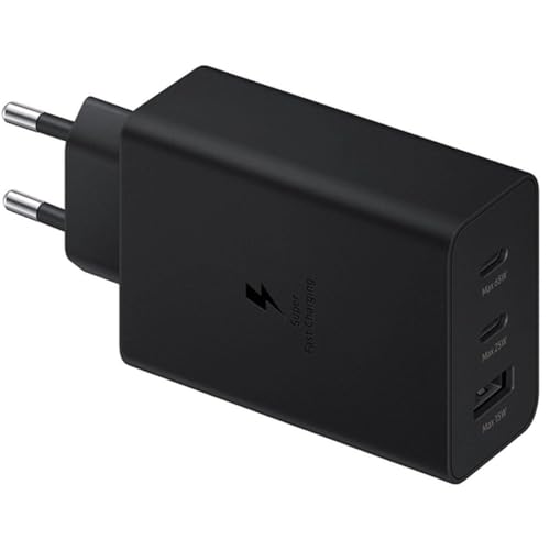 Adaptador USB Samsung de 65W negro ideal para trabajar en cafeterías 2