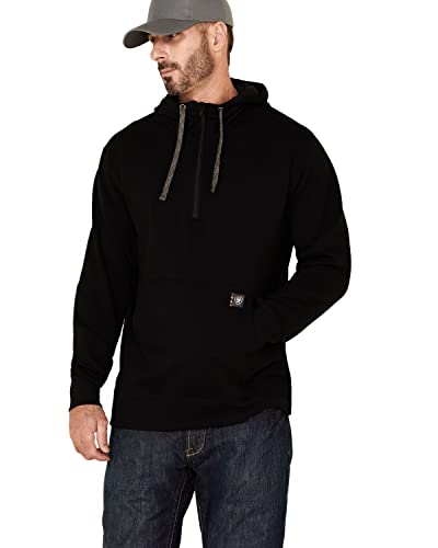 Image of ARIAT Men's Rebar Workman 1 /4 Zip Hoodie