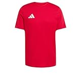Cuello redondo adidas Uomo Entrada26 tee, Team Power Red 2/White, L