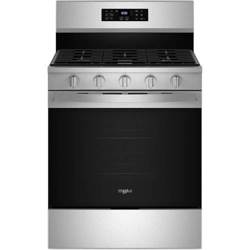 Whirlpool WFGS5030RZ 5 Cu. Ft. Stainless Built-In Gas Range