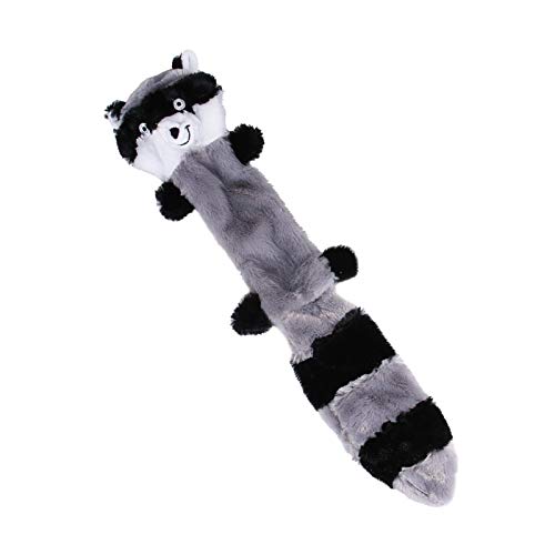 Misis Juguete de Perro de Peluche sin Relleno con Two Squeaky Interactive Pet Plush, Juguete Duradero para Limpiar los Dientes, 3 Colores para Perros medianos, Perros pequeños y Perros Grandes Cover