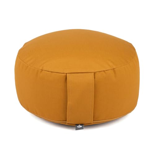 YOGATERIA Bodhi Almofada de meditação Zafu Yoga | Zafu Rondo Eco ...