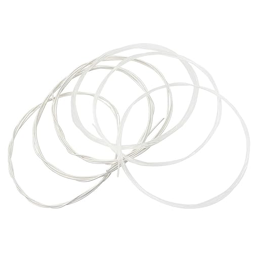 6piezas Cuerdas De Guitarra Clásica De Nylon Transparentes De Accesorios Para Guitarra Clásica Sonido...