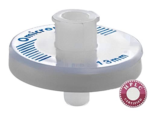 Image of OMICRON SFTF13RB PTFE(Hydrophobic) Chromatography Syringe Filters, 0.2 Micron, 13mm HPLC Certified, Non-Sterile (Pack of 100) (Closely Similar to 6784-1302 or UX-15945-40)