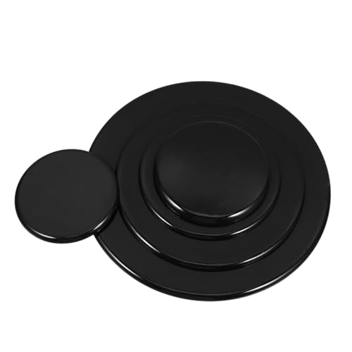 Sosoport 1 Juego Tapas de Quemadores de Gas Reemplazo Duradero para Cocina Distribución Uniforme Estilo Moderno