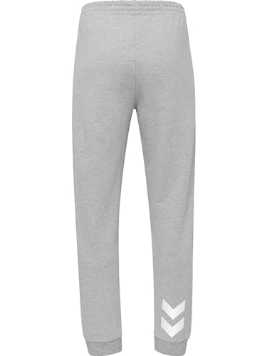 hummel Mens hmlGo Cotton Pant, Grey, Medium – Ansicht 6