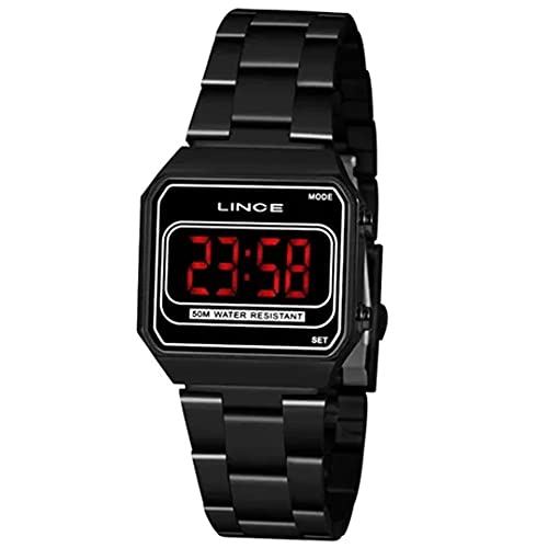 Relógio Lince Feminino Classico Preto MDN4645L-PXPX