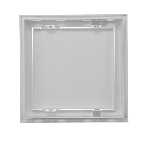 Vent Systems 150 x 150 mm ABS Kunststoff Revisionsklappe - Gipskarton, Trockenbau und Rigips Revisionsklappe - Weiß Abdeckung - Stromkasten Revisionstür - Serviceklappe für Haus, Garage, Wohnhaus