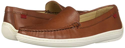 Marc Joseph New York Unisex-Child Leather Boys/Girls Casual Comfort Slip On Moccasin Venetian Loafer Driving Style, Amber Nappa, 11 Little Kid M Us Little Kid #TOP6