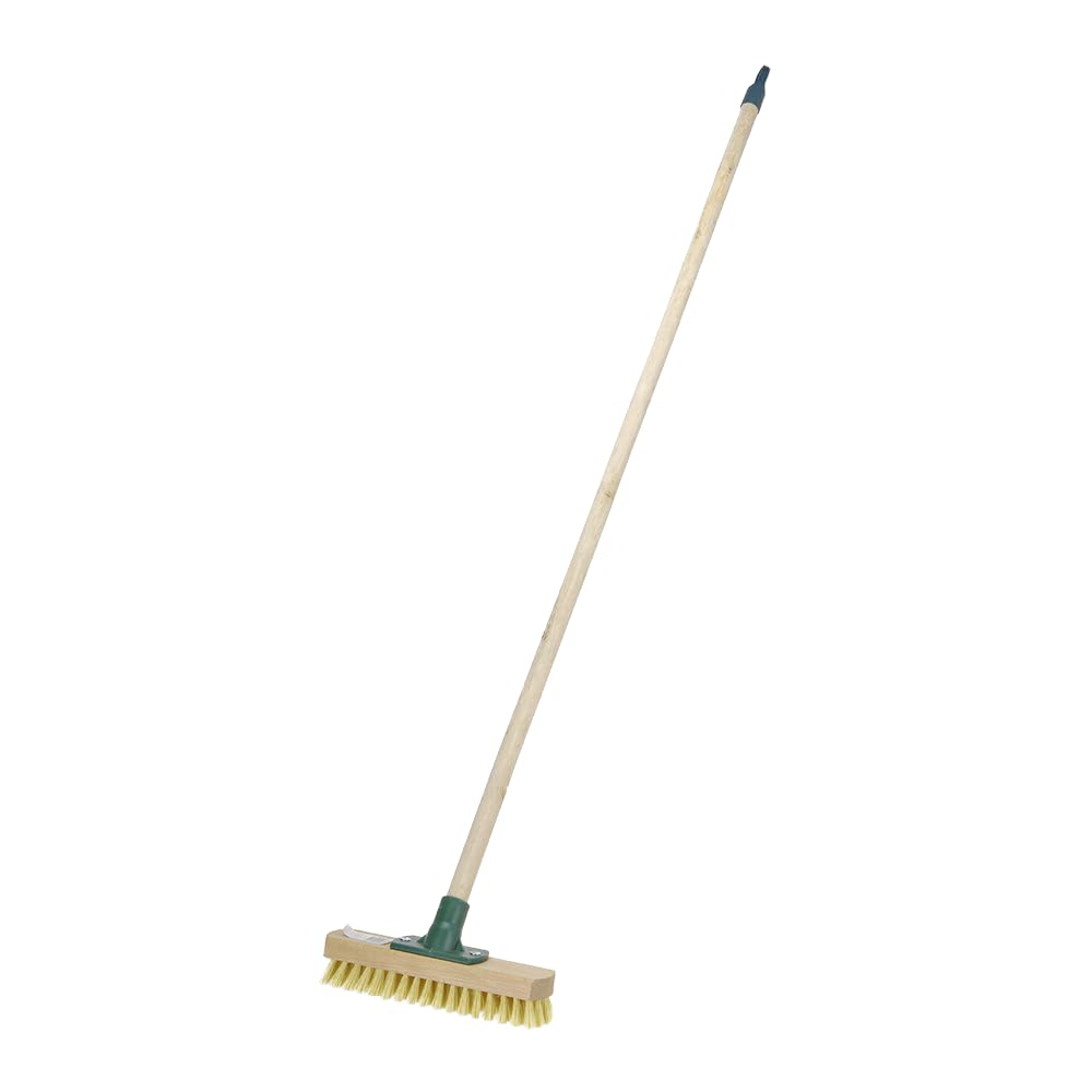 Ultra Clean 07924 Escoba Exterior con Mango de Beige 120 cm