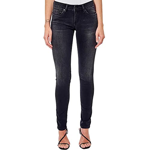 Kaporal, Pantalon pour Femme, Modèle LOCKK, Couleur Old Black BI, Taille 26