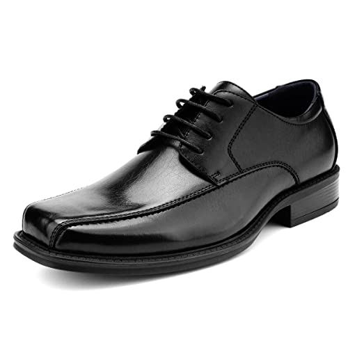 Temeshu Men's Oxford Classic Dress Shoes Casual Business Formal Lace up Shoes Lightweight DS11