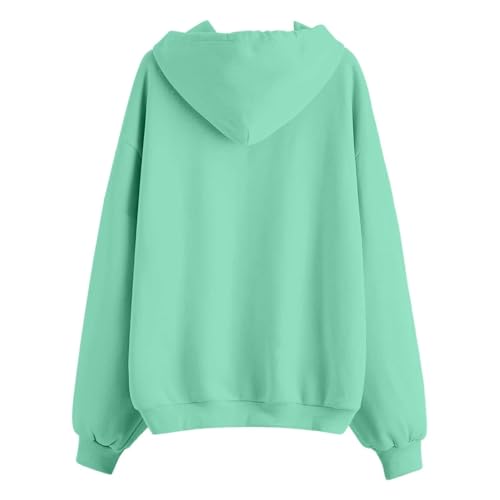 2025 Cute Hoodies for Teen Girls Oversized Zip Up Sweatshirts Long Sleeve Preppy Sweaters Baggy Loose Sweat Shirt2